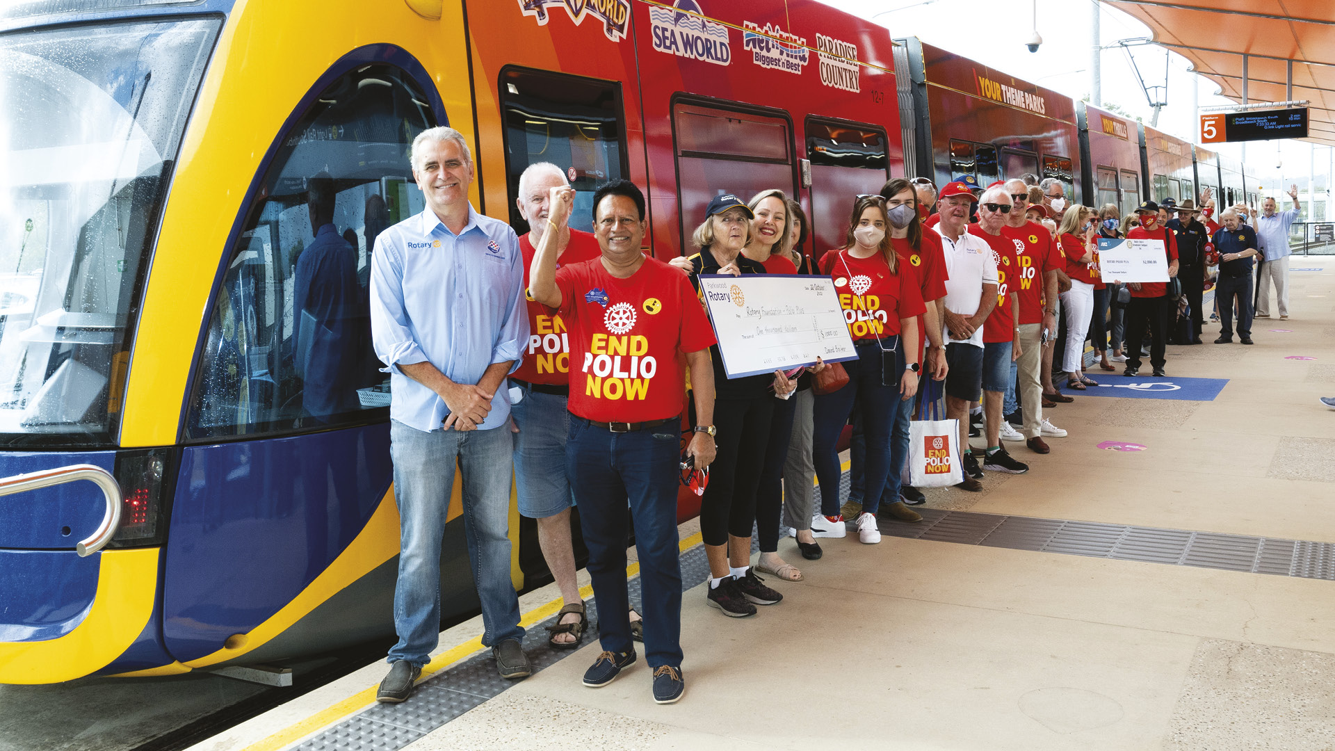 All stops for Gold Coast train and tram ride